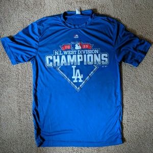 L.A. Dodgers 2015 Champions Tech Shirt